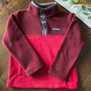 Boys Columbia Quarter Snap Fleece Pullover